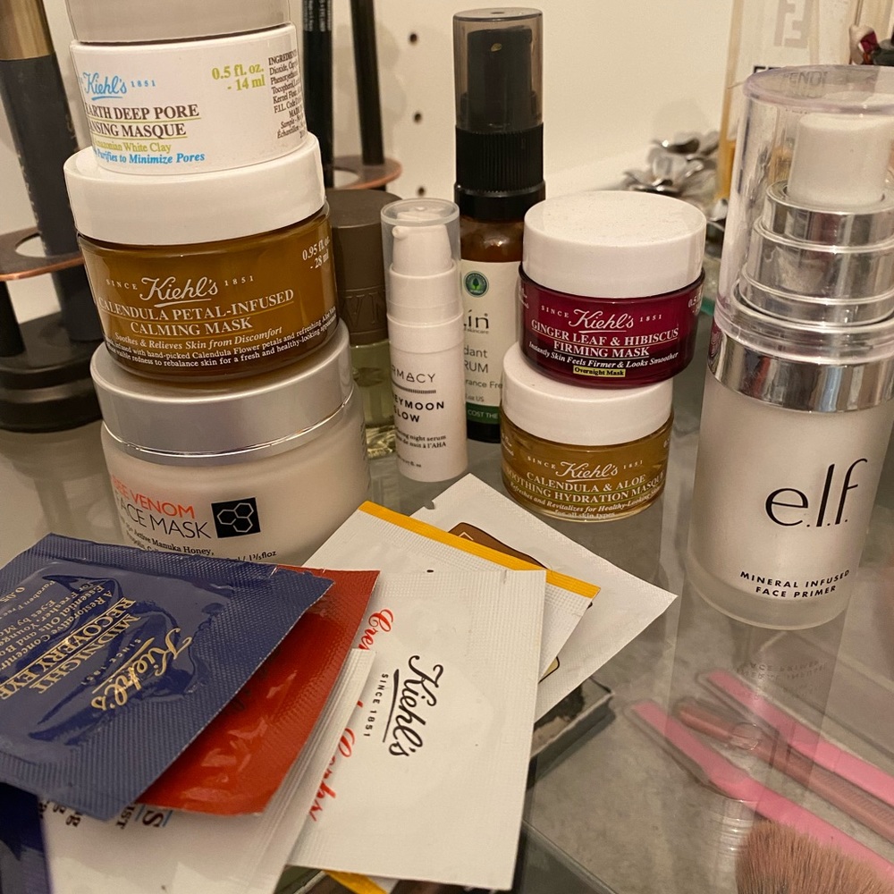 Mixed lot bundle of (new or opened) Kiehl’s, farmacy, sukin, and more items!